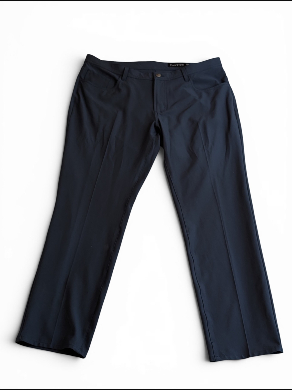 Dunning Golf Dark Navy Straight Leg Chino Pants Size 36